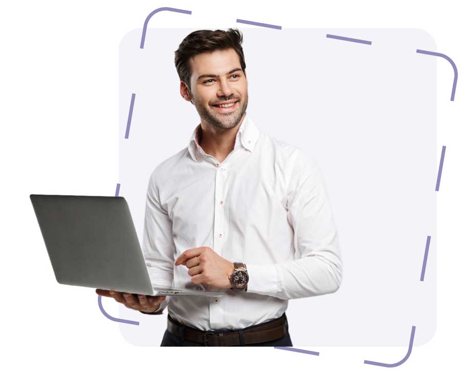 image-of-a-man-holding-laptop-and-smiling